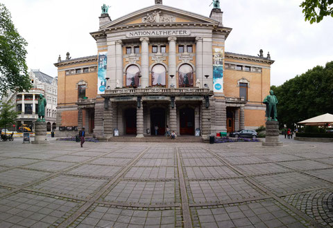 Das Nationaltheater in Oslo