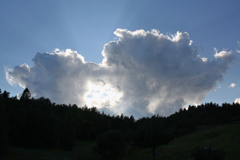 Abend nach der Heuernte