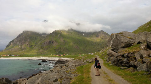 Küstenweg Haukland-Uttakleiv