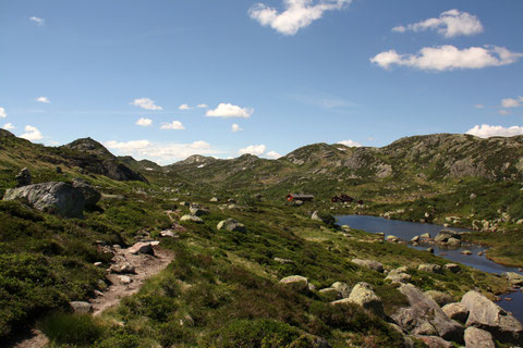 Blick auf die Lakkenstova