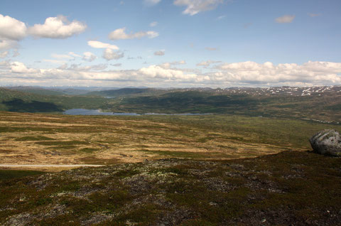 Hochgebirge bei Hovden