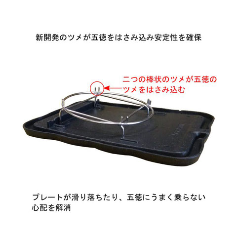 サムギョプサルプレート傾斜固定ホルダー
