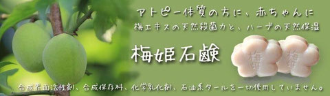 画像をクリックすると梅姫本舗のホームページへ