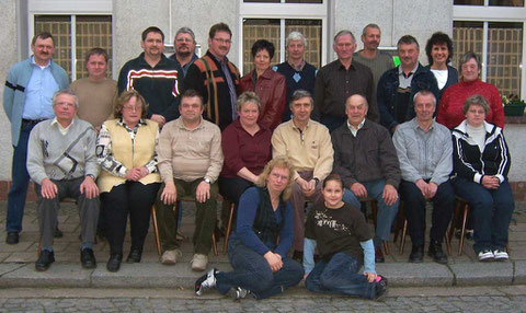 Gruppenfoto zum 100-jährigen Bestehen des Vereins 2008