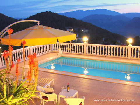 Ferienwohnung Valencia, Villa Gandia Hills, Pool, www.ferienwohnung-valencia.com
