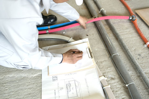 設備工事　写真