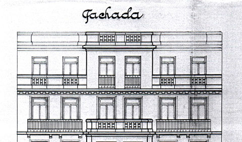 Plano de alzado, Archivo de la Villa de Madrid.