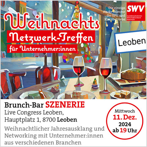 Weihnachts-Netzwerk-Treffen in Leoben
