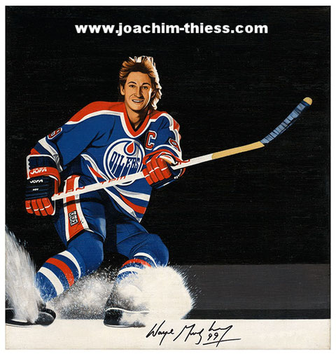 Wayne Gretzky by Joachim Thiess