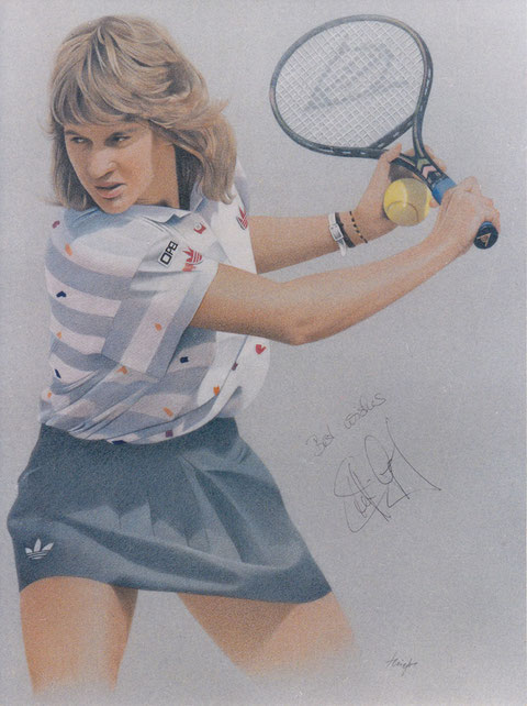 Steffi Graf by Joachim Thiess