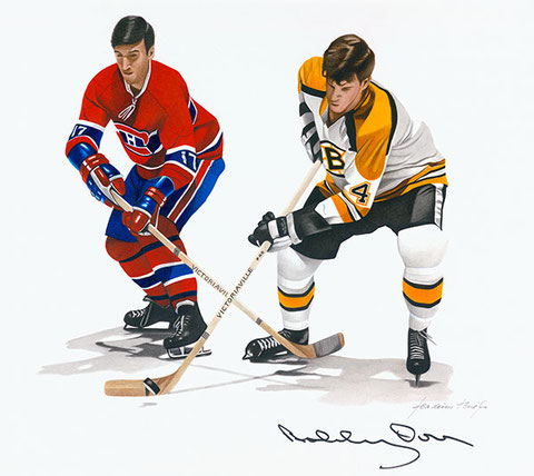 Bobby Orr by Joachim Thiess, the hockey collection