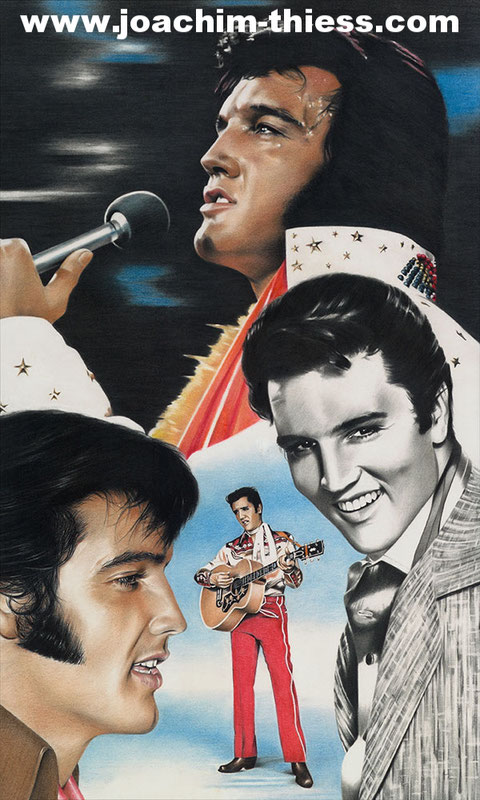 Elvis Presley by Joachim Thiess