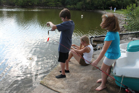 Fishing, sehr viel Spaß! :D