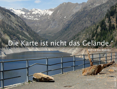Karte und Gelaende
