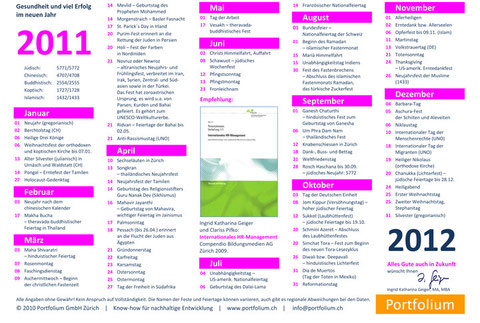 Festkalender 2011