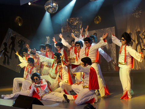 Elvis auf der KCA-Damensitzung