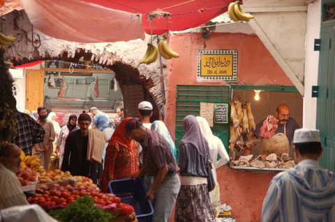 In Tetouan / Marokko, Juli 2011