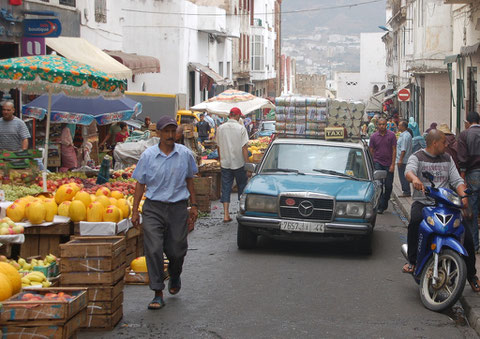 Alltag in Al Hoceima, Marokko, Juli 2011