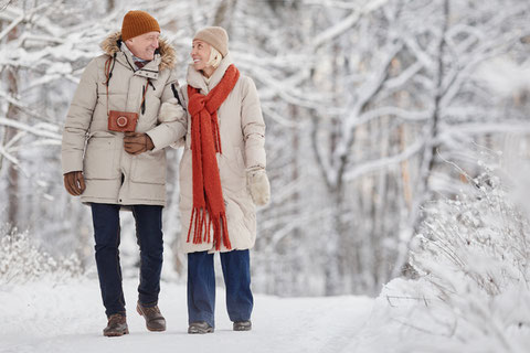 So bleiben Senioren auch im Winter fit