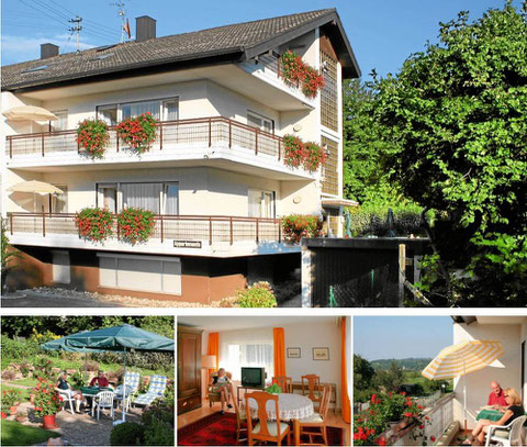 Ferienwohnungen Bella Vista in Bad Bellingen im Markgräflerland