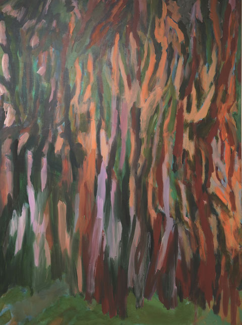 O.T, 2019-2025, Acryl auf Leinwand, 160x120 