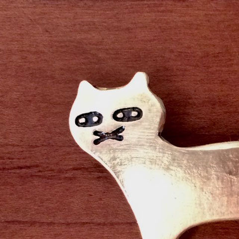 『うちのねこ/MYCAT』ブローチ