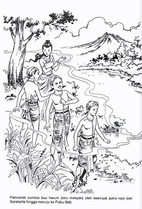 「トルニャン村の創生伝説」　©https://budaya-indonesia.org/Legenda-Ratu-Ayu-Pingit-Dalam-Dasar