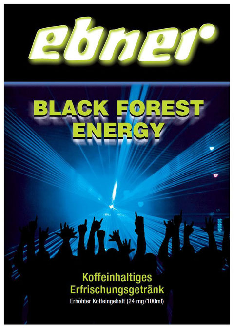 Black-Forest-Energy, Erfrischungsgetränk, Ebner, Fruchtsäfte, koffeinhaltig