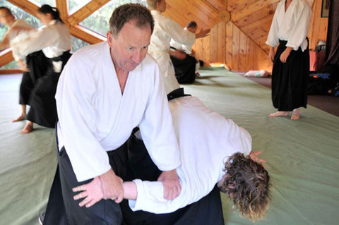 David inside the Dojo