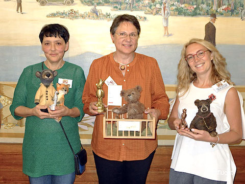 Les 3 gagnantes du Trophée Gueules de Miel 2019