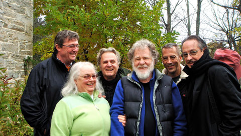 von links: E.S. Pam Plymell, Gerard Malanga, Charley Plymell, Jimmy Flynn, Heinz D. Heisl