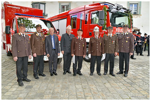 Ehrungen der FF Kolsassberg.