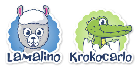 Lamalino und Krokocarlo
