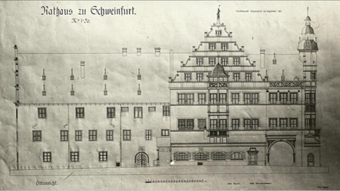 Plan aus dem Jahr 1909