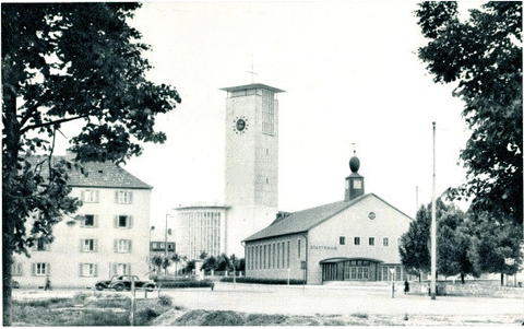 Die Kilianskirche IV. kurz nach ihrer Neuerrichtung