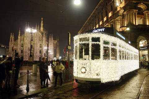 tram a milano