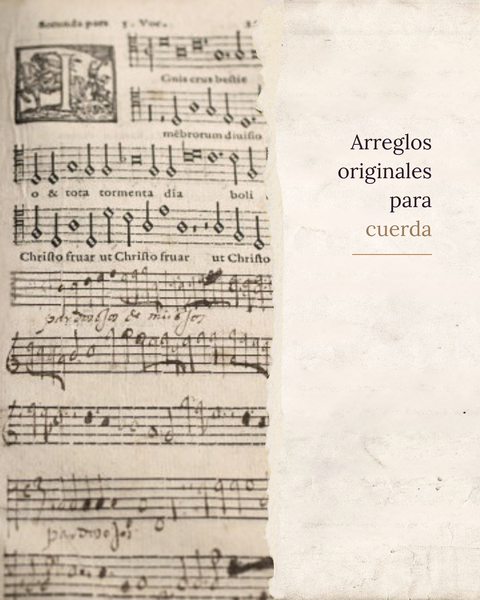 Espectáculo Quixote, de música, danza y títeres con orquesta de cuerdas 