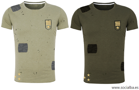 CAMISETAS CON ETIQUETA Y PATRONAJE PERSONALIZADO