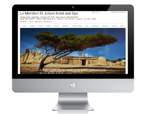 Meridien Malta Hotel Website