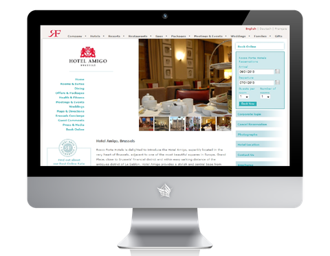 Amigo Hotel Website