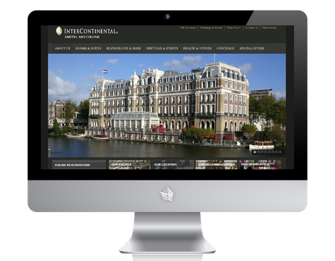 Amstel Intercontinantal Hotel Website