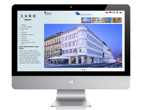 The Cubo Hotel Website