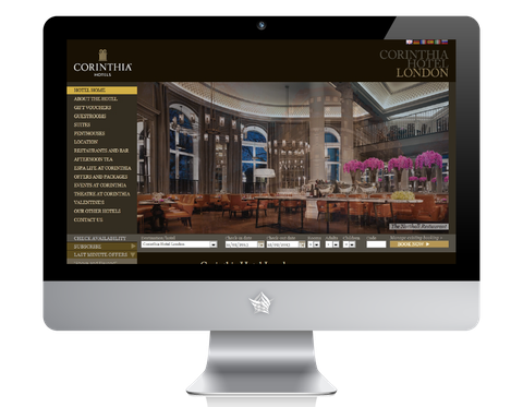 Corinthia Hotel London Website