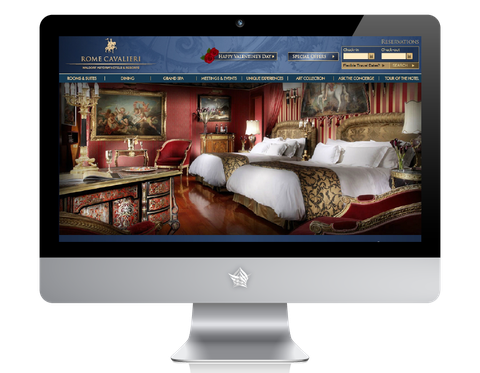 Rome Cavalieri Hotel Website