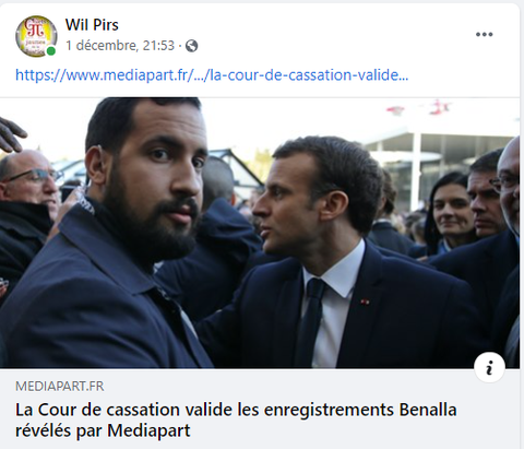 La loi du Silence Facebook WIL PIRS Maître Wildfried PARIS AVOCAT DISSISENT Menacé de mort en FRANCE www.jesuispatrick.fr ALERTE ROUGE www.alerterouge-france.fr