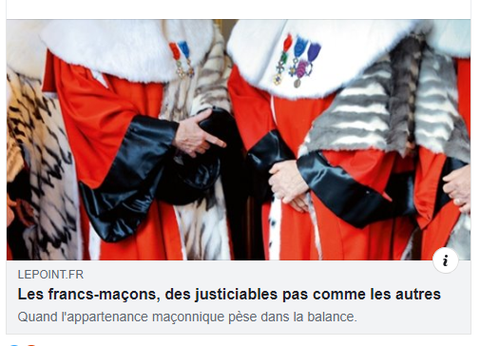 Quand l'appartenance maçonnique pèse dans la balance Par Sophie Coignard Publié le 01/02/2011 à 15h10 Le Point