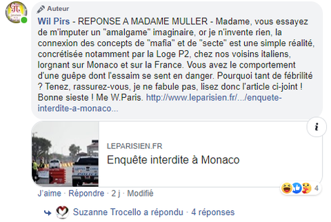 Facebook WIL PIRS Maître Wildfried PARIS AVOCAT DISSISENT Menacé de mort en FRANCE www.jesuispatrick.fr ALERTE ROUGE www.alerterouge-france.fr