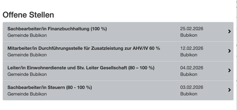 (Screenshot: bubikon.ch)