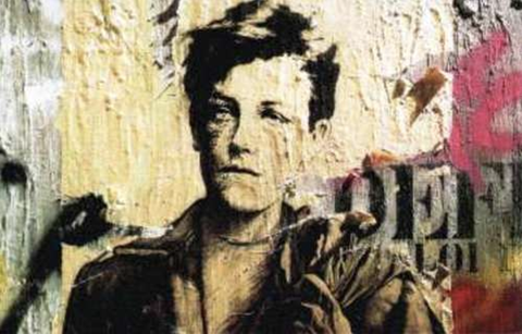 Rimbaud représenté par Ernest Pignon Ernest (1978)
