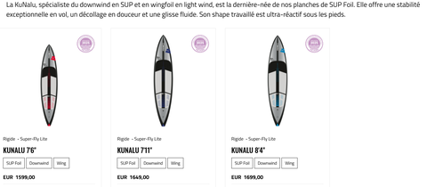 tarifs Sic Maui Kunalu